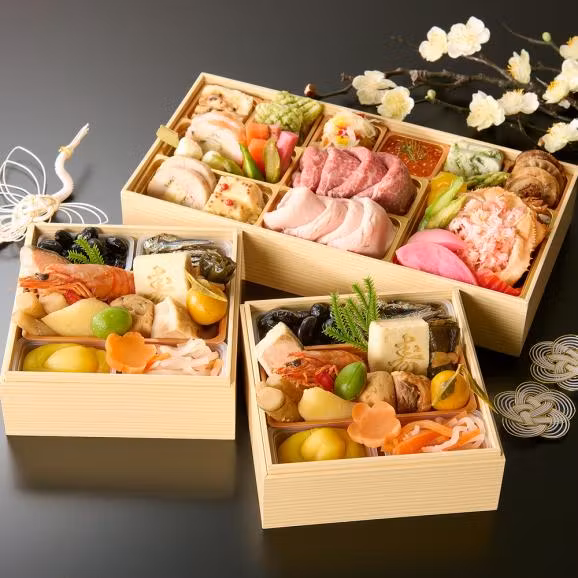 国産素材の和洋特選重「雪月花」2人前