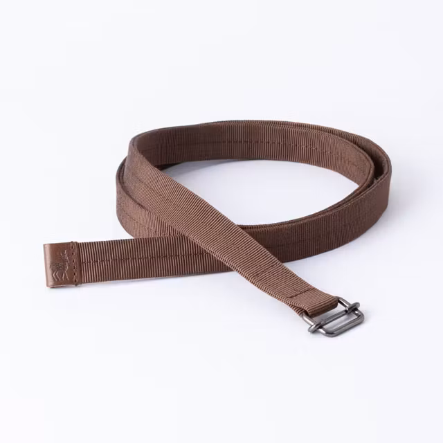 真田紐のベルト 茶