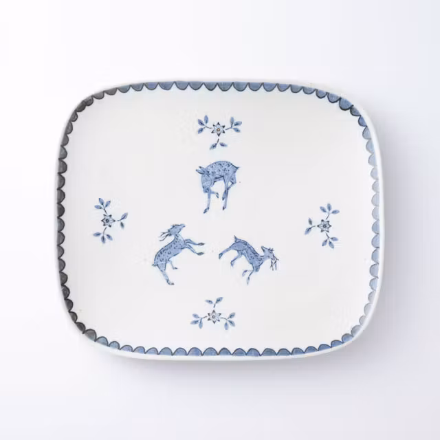 【WEB限定】明山窯 HIJICA ディナープレート24cm