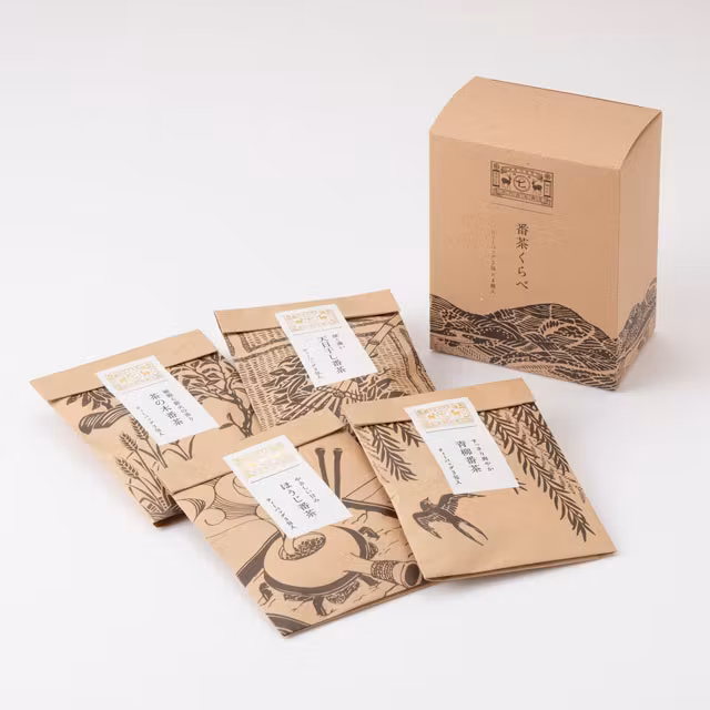 番茶くらべ ティーバッグ3包x4種入